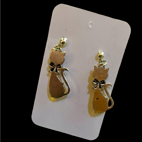 🐱Cat Dangle Earrings🐱 - Picture 3 of 5